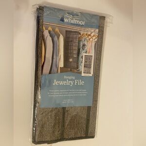 Whitmor hanging Jewelry File